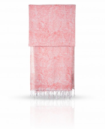 Палантин Женский ZW-INK.SKETCH/CORAL